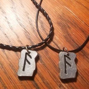 Rune Pendant--"A", Ansuz -- God or Ancestors